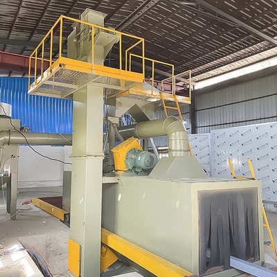 Máquina de sopro a quente para limpeza da superfície da peça de trabalho no estaleiro