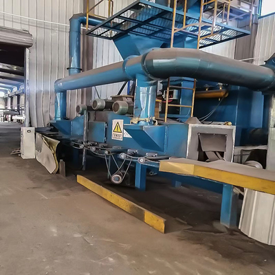 Catenária através de abrator para H Beam Shot Blasting Machine personalizado