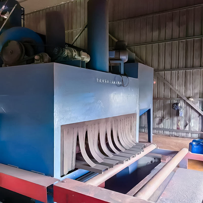 Catenária através de abrator para H Beam Shot Blasting Machine personalizado