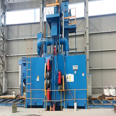 Catenária através de abrator para H Beam Shot Blasting Machine personalizado
