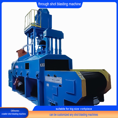 Combustível Elétrico Profissionais de Alta Limpeza Roller através do Tipo Shot Blasting Machine