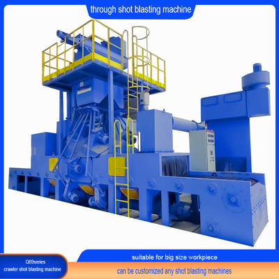 Combustível Elétrico Profissionais de Alta Limpeza Roller através do Tipo Shot Blasting Machine