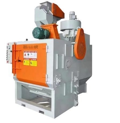Alta limpeza limpador de ferrugem automático Crawler Tumble Rubble Cinturão Shot Blasting Machine Um