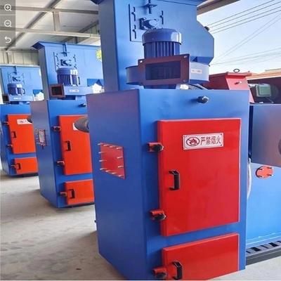 Alta limpeza limpador de ferrugem automático Crawler Tumble Rubble Cinturão Shot Blasting Machine Um