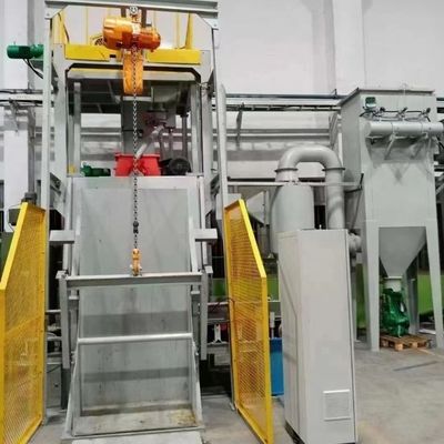 1 tonelada de capacidade de carga Máquina de revestimento por revestimento de areia para a indústria de molas