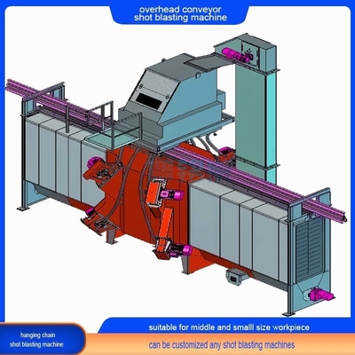 Máquina automática de transporte monorelha de longa duração para exigências