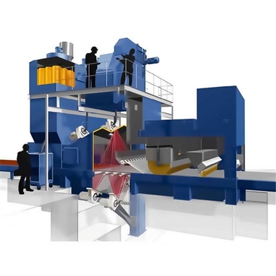 Alta limpeza Q3210 cinturão de reboque Shot Blasting Machine para necessidades de limpeza personalizadas
