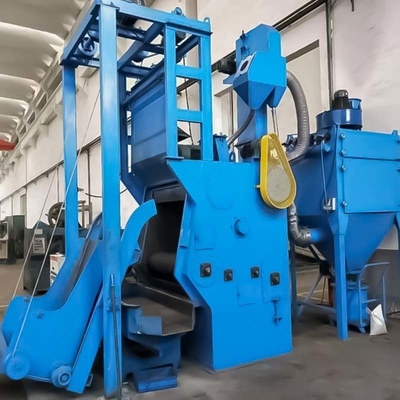 Q324 Máquina de exploração de tiros de tipo cinturão de borracha com automação e potência total 26