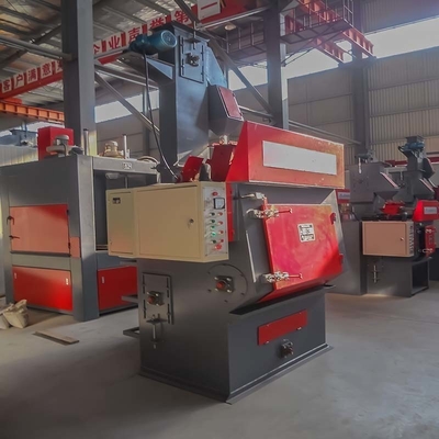 Máquina de jato de borracha para limpeza da superfície da peça de trabalho Design personalizado