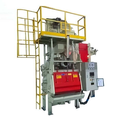 Máquina de blasting de tiro de alta limpeza da série Q32 com compatibilidade com qualquer tamanho