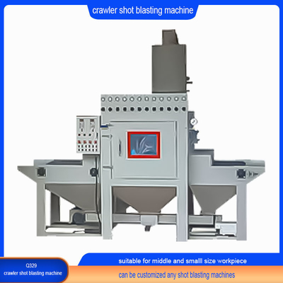 Máquina de blasting de tiros de cintura de borracha para eficiência da linha de produção