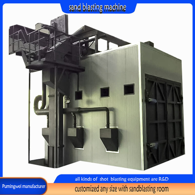 Máquina de limpeza de cabine de arejamento de grande porte, série PMW, feita pela Pumingwei