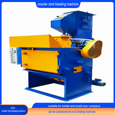 Máquina de blasting com cinto de borracha de moldagem contínua