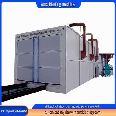 Ultra Blast Pot Sandblasting Room Shot Blasting Cleaning Way para os mercados de Pumingwei