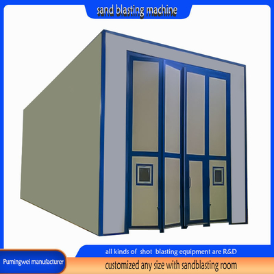 Ultra Blast Pot Sandblasting Room Shot Blasting Cleaning Way para os mercados de Pumingwei