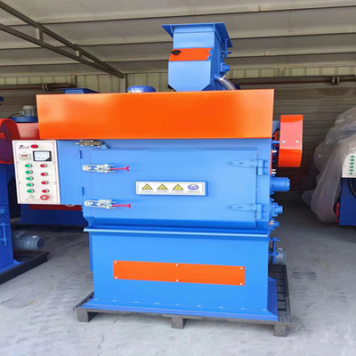 Personalização Q329 Automático Rust Cleaning Crawler Tumble Rubble Belt Shot Blasting Machine
