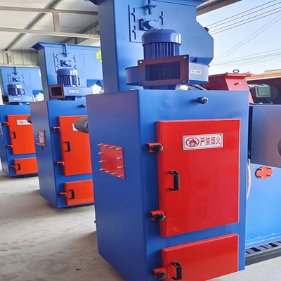 Personalização Q329 Automático Rust Cleaning Crawler Tumble Rubble Belt Shot Blasting Machine