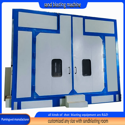 Advanced Performance Process Sandblasting Booth para soluções de limpeza personalizadas