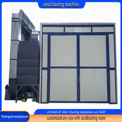 Advanced Performance Process Sandblasting Booth para soluções de limpeza personalizadas