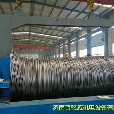Fabricação de barras de arame SA2.0-SA3.0 Indicar a limpeza Máquina de jato de descarga