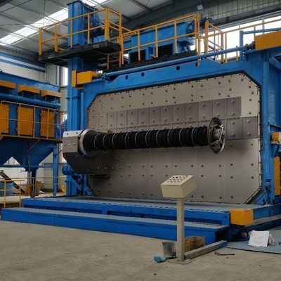 Fabricação de barras de arame SA2.0-SA3.0 Indicar a limpeza Máquina de jato de descarga