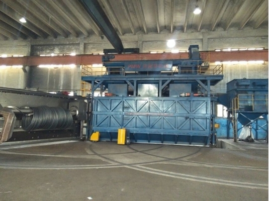 Máquina de exploração de fio de barras de bobina com alta limpeza e automação