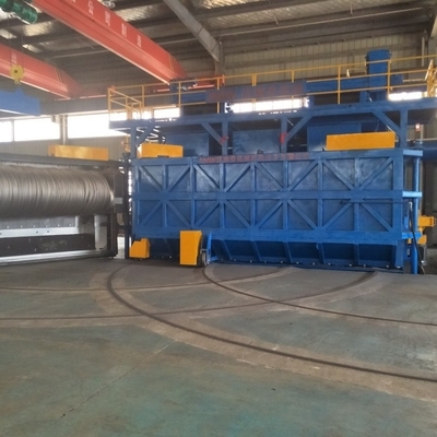 All-Day Online Special Round Wire Shot Blasting Machine para personalização da indústria da primavera