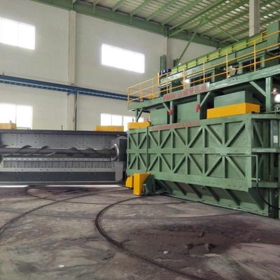 Máquina de sopro de fio redondo para remoção de ferrugem a 16,8*12,4*5,8 m de altura do solo
