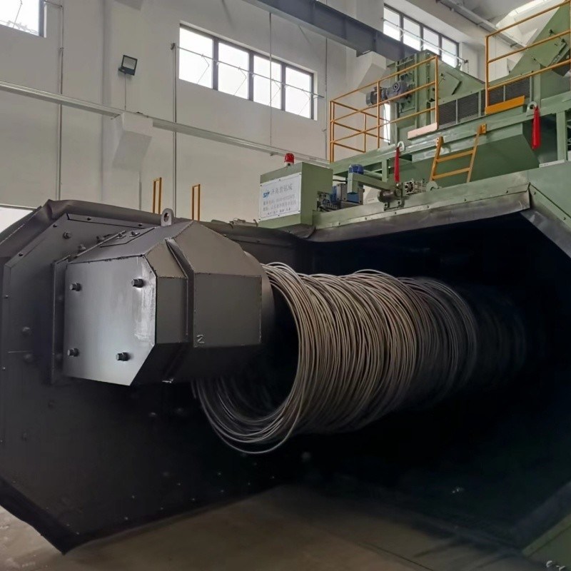 6.6*5.5*6m Máquina de sopro de arame para substituição de decapagem por ácido