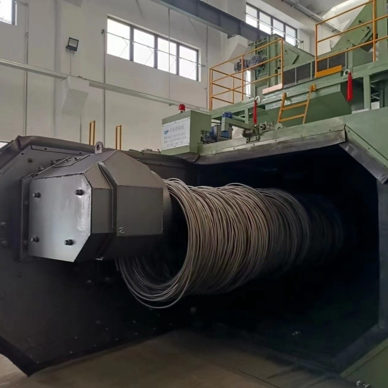Máquina elétrica de borbulha de fio de bobina completa azul de estação única para economia de energia