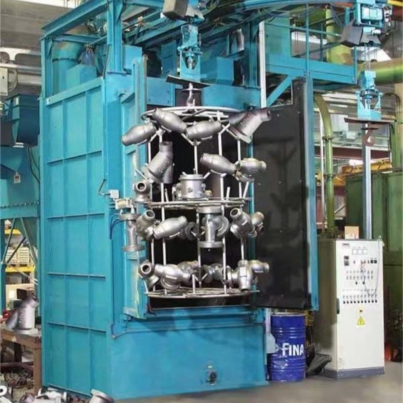 Eficiência Máquina de jato de aço para renovação de superfícies metálicas