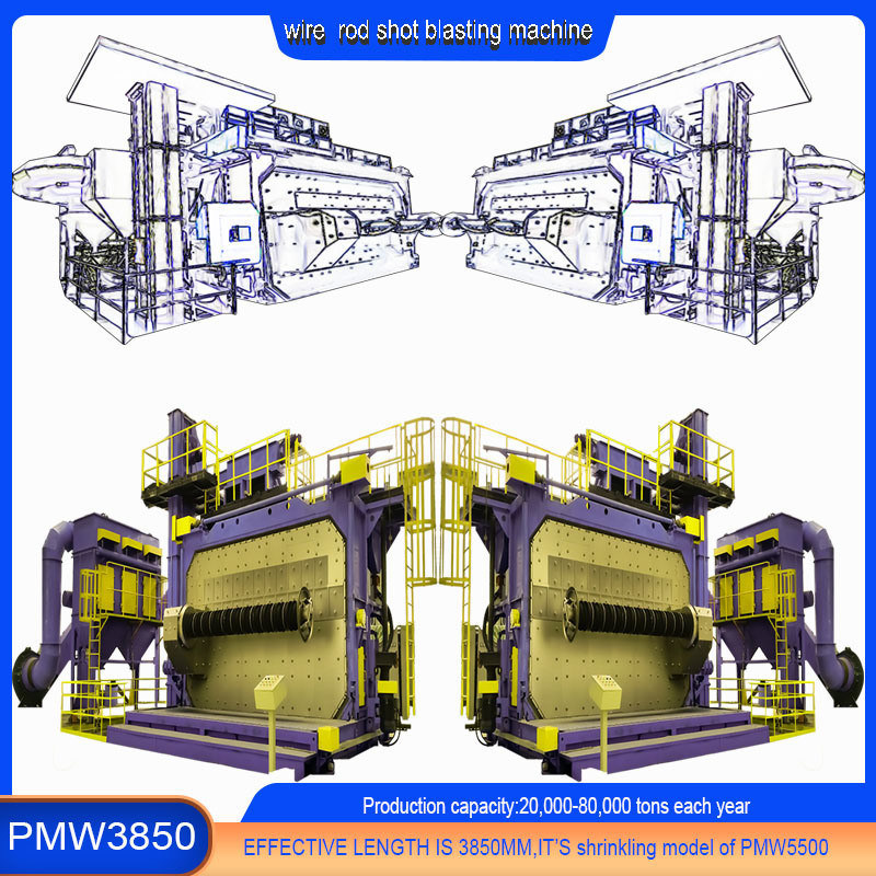 30kw/Set Cabeça de impulsionador Máquina de revestimento de barras de arame elétrico com inspecção estatal