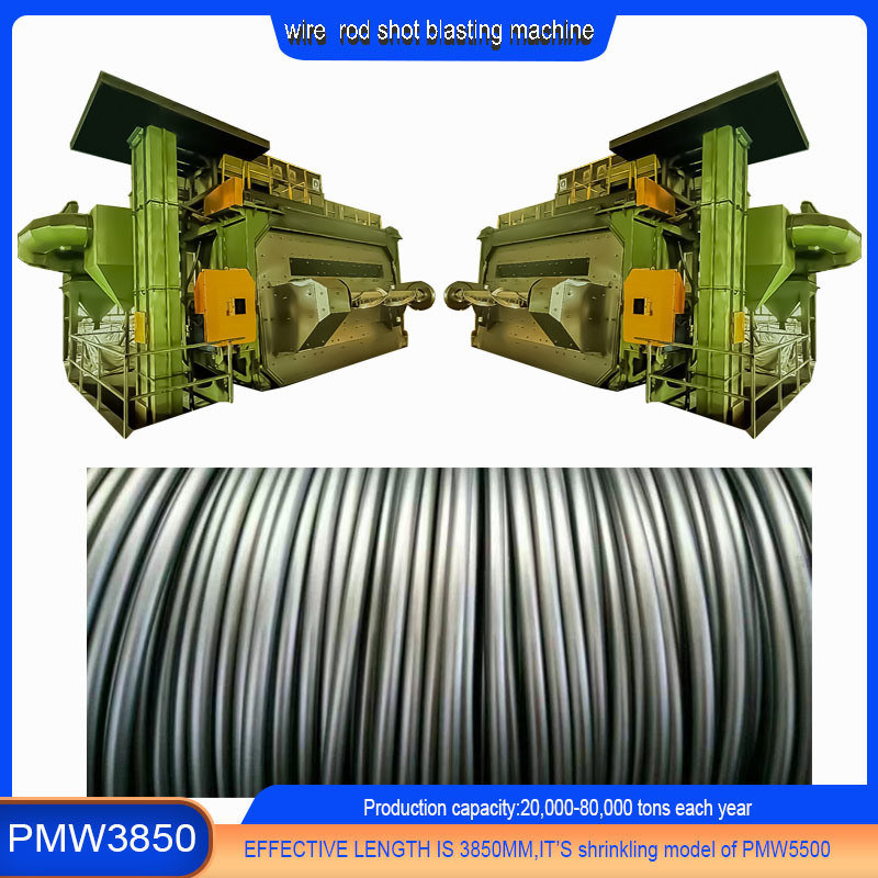 Máquina de jato de arame PMW3850 para descalcificação de fio de soldadura dentro do PMW3850