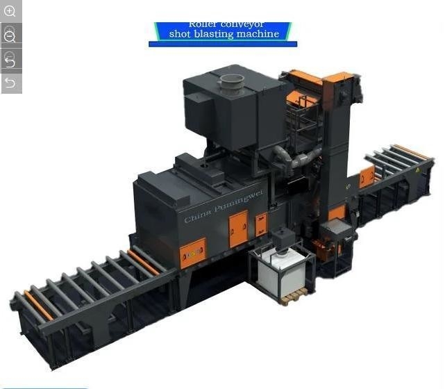 Máquina de arremesso de cartuchos para transporte de rolos de pré-aquecimento de alta convecção com um e produtos