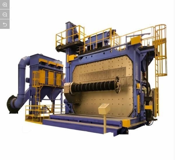Pmw3850 Rod Shot Blasting Machine com resistência à ferrugem / corrosão e personalização