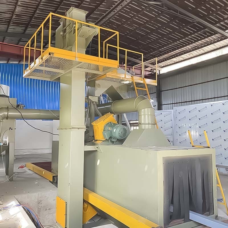 Máquina de sopro a quente para limpeza da superfície da peça de trabalho no estaleiro