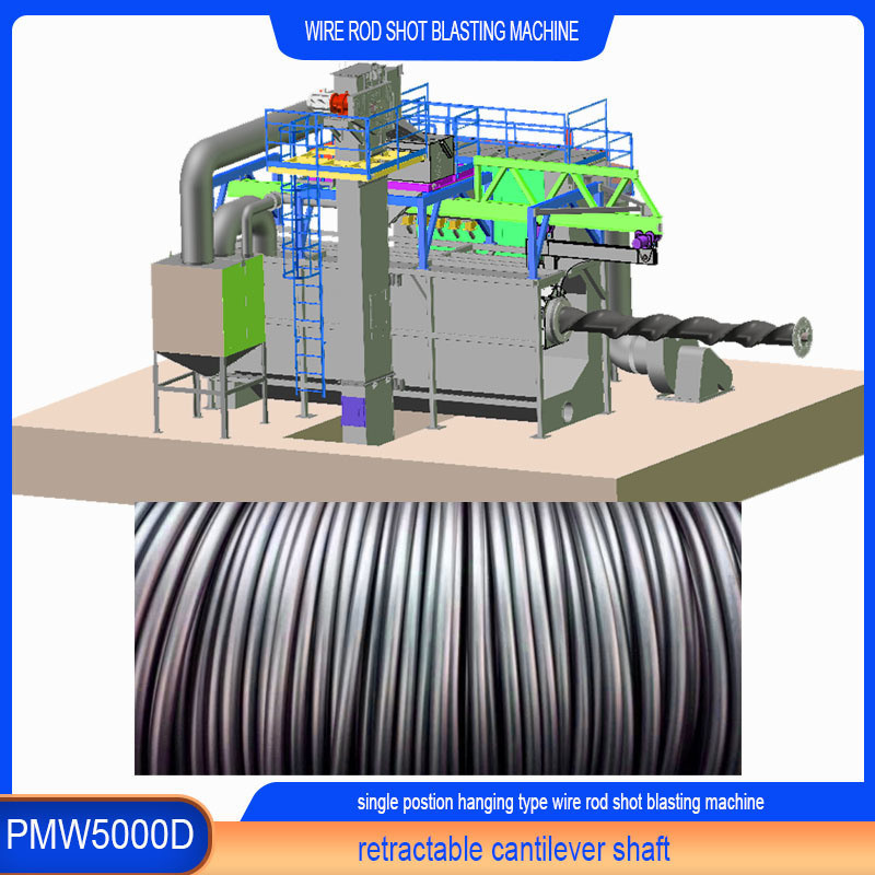 PMW5000D Máquina automática de revestimento de fios de aço de alta emissão de carbono