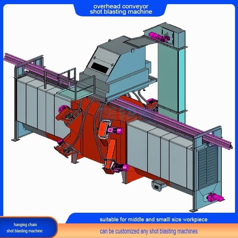 Máquina automática de transporte monorelha de longa duração para exigências