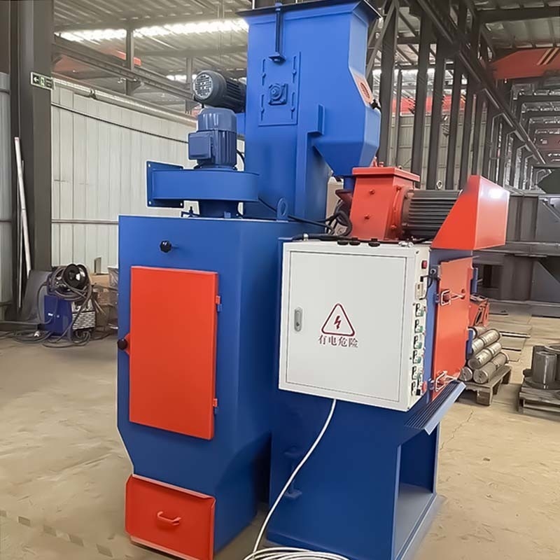 Máquina de exploração de tiros de tipo cinturão de travagem para preparação e tratamento de superfícies