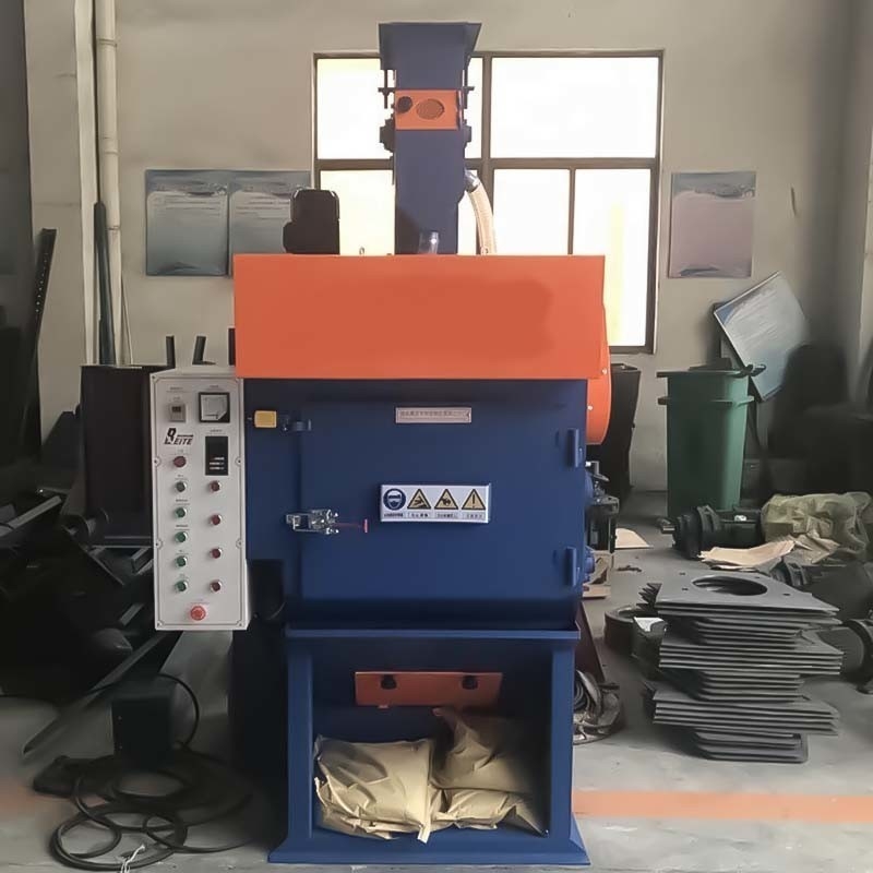 Combustível elétrico Q3210 Blasting Machine tipo cinturão de descarga com alta taxa de produção