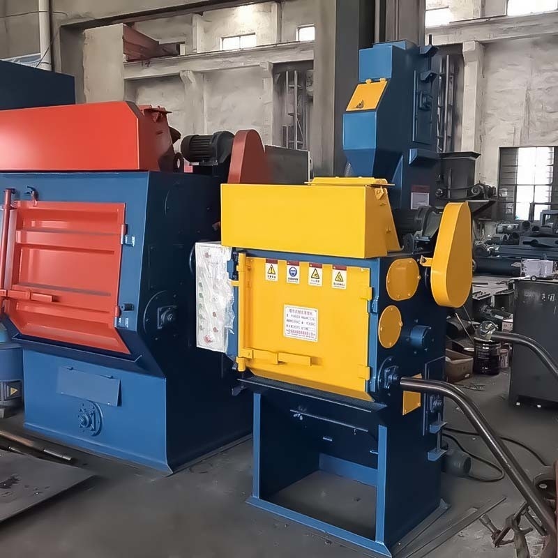 26 Máquina de jato de borracha de potência total para remoção de ferrugem em moldes
