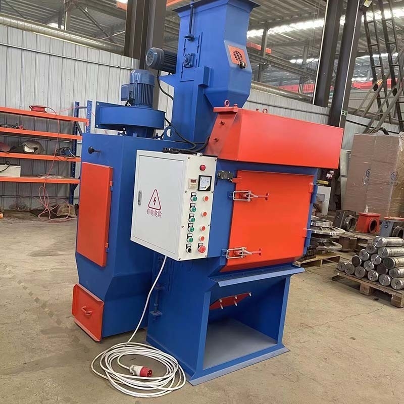 Máquina de blastar de tiro de tipo rastreado com sistema automático de carga e descarga