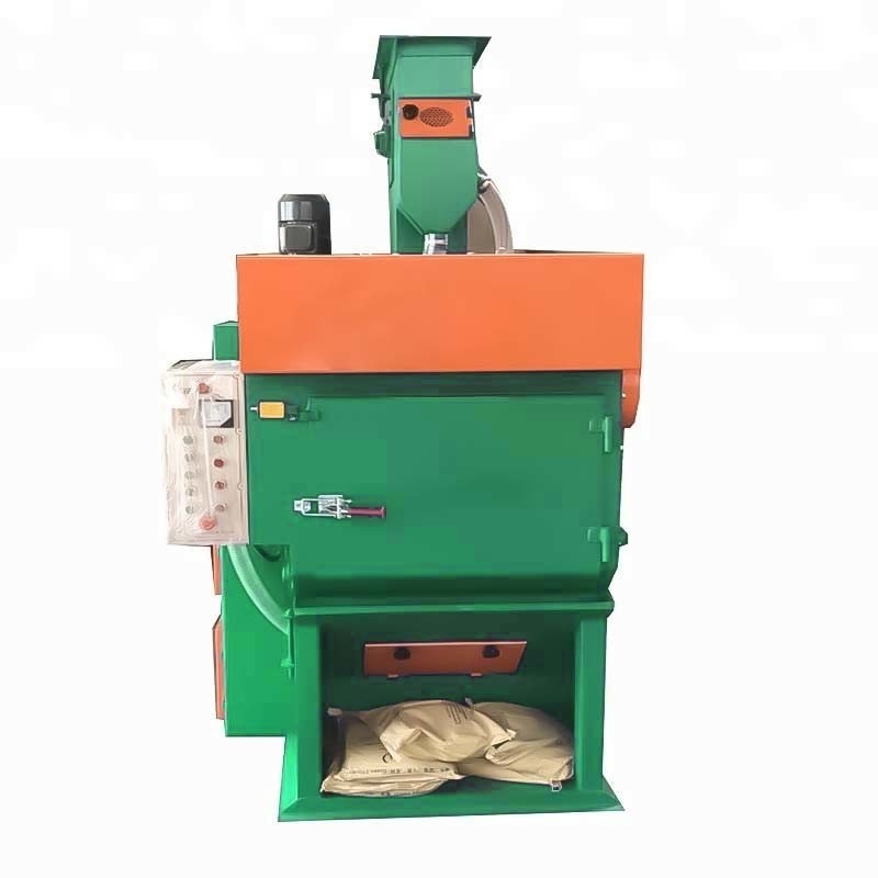 Máquina de blastar de tiro de tipo rastreado personalizada com dispositivo de carregamento automatizado de 2,0 a 2,8 t/h