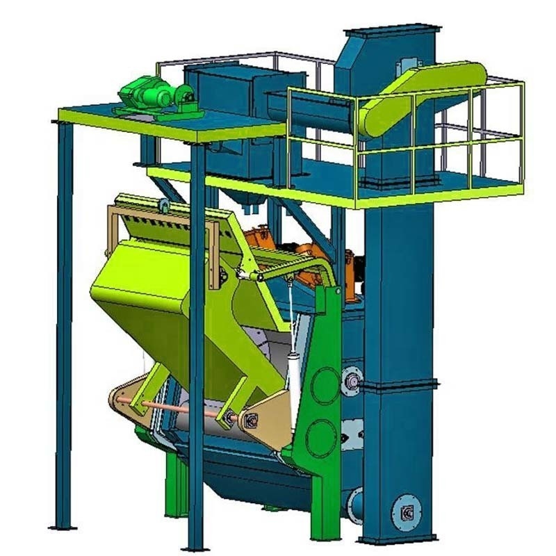 Equipamento de exploração de borracha para limpeza da superfície da peça Q326