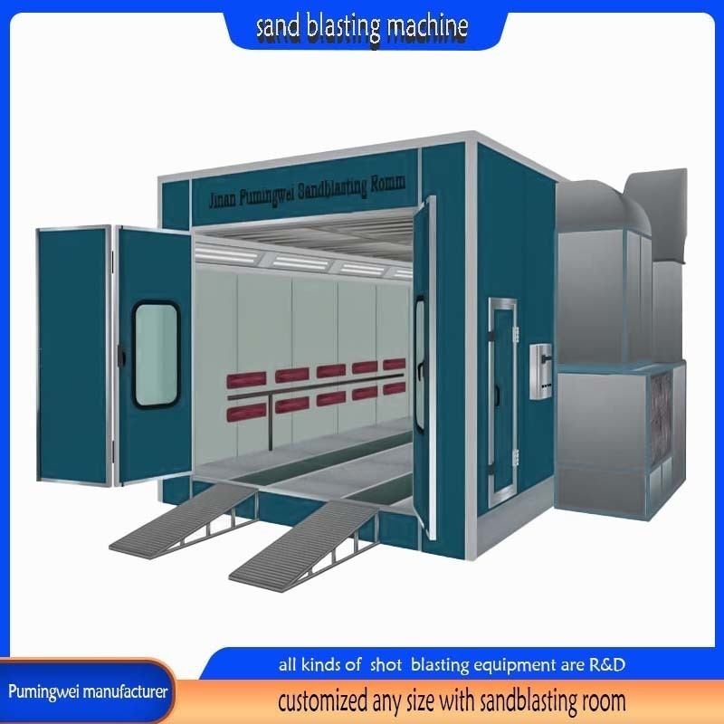 Ultra Blast Pot Sandblasting Room Shot Blasting Cleaning Way para os mercados de Pumingwei