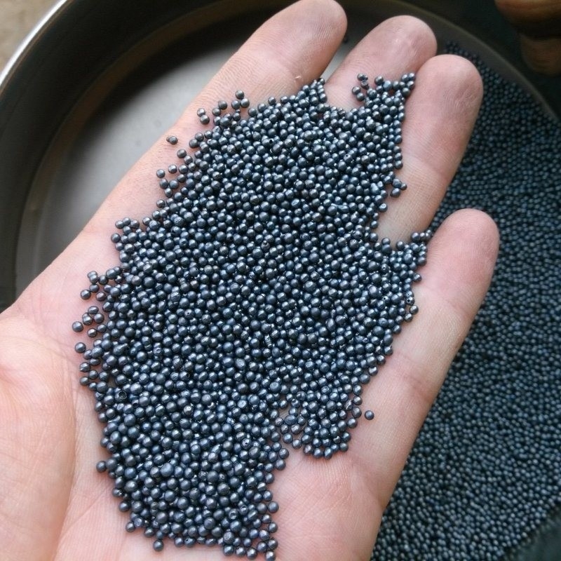 Abrasivos artificiais de aço especial areia e tiro O abrasivo ideal para o tamanho das partículas